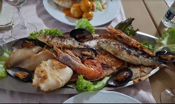 Seafood and fish plate
