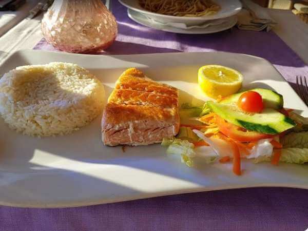 Rice and fish